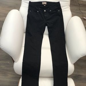 Paige Peg Skinny Black size 26
